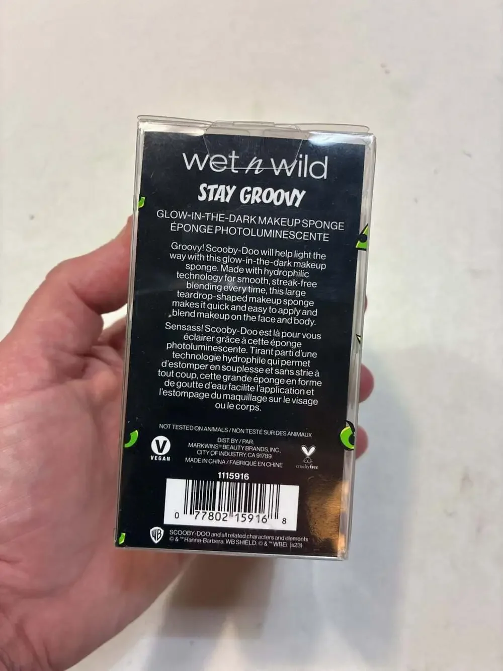 Wet n Wild Scooby-Doo Stay Groovy Glow-In-The-Dark Makeup Sponge